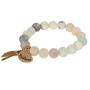 Believe Stone Bracelet